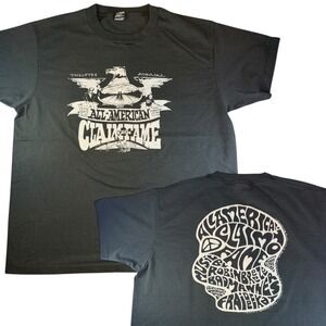 Vintage All American Claim To Fame Biker Rally Shirt XL 1993 Geneva Minnesota